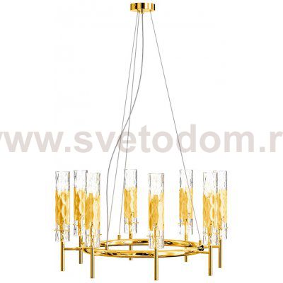 Люстра Crystallux PRIMAVERA SP8 GOLD PRIMAVERA