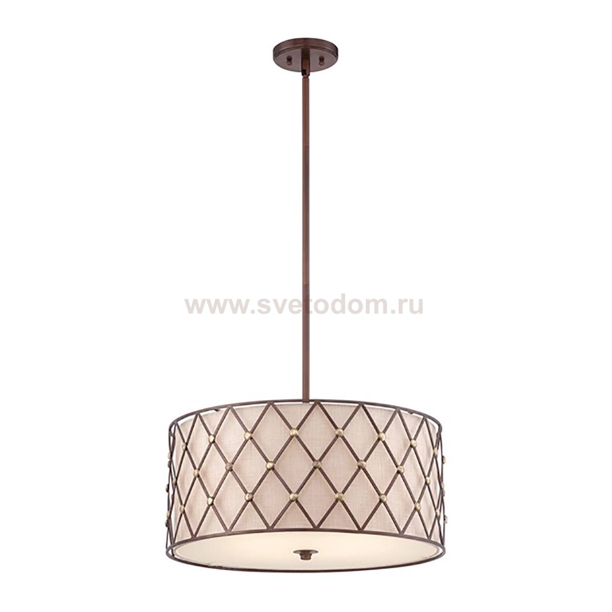 Подвесной светильник Natural concept QZ/BROWNLATT/P/L BROWN LATTICE