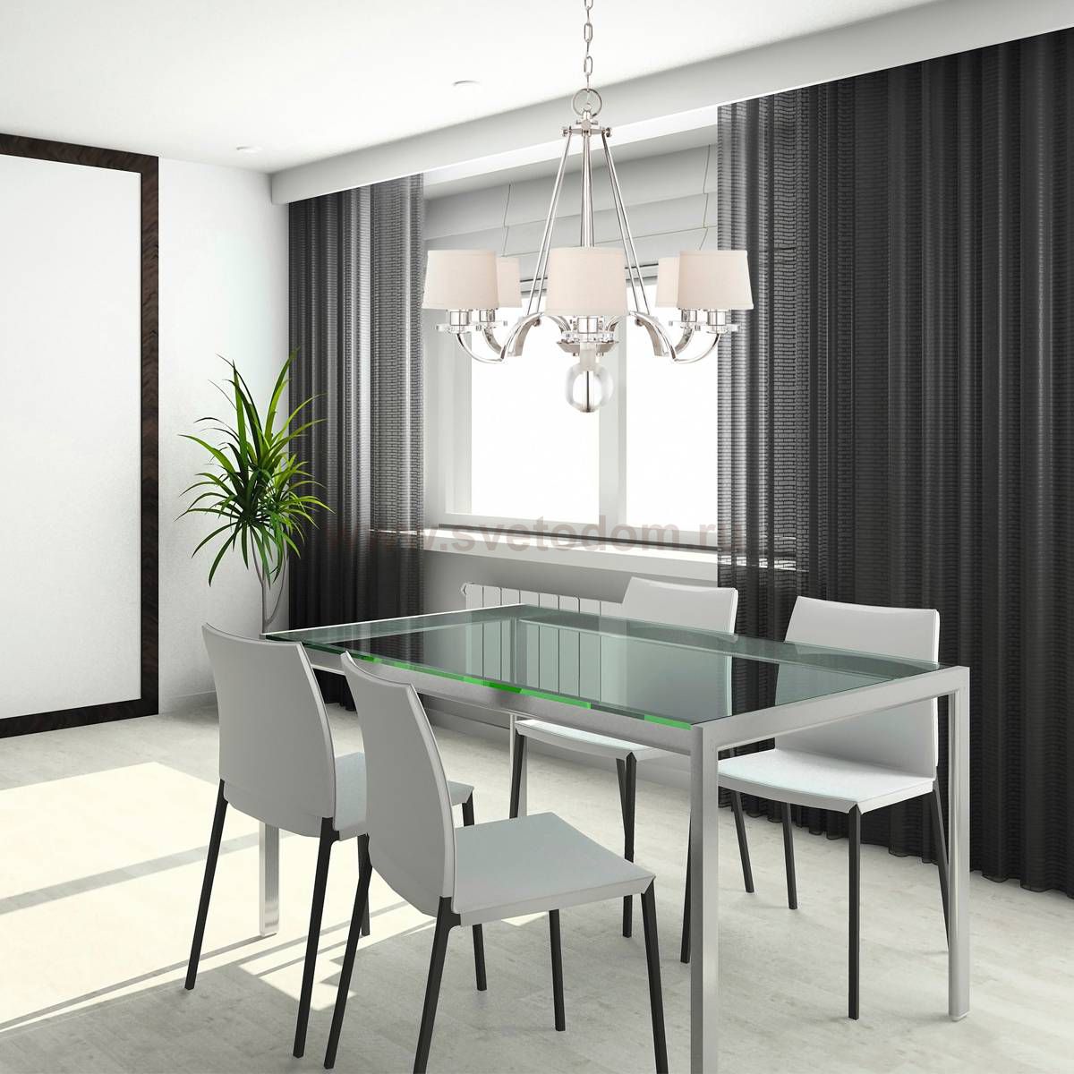 Люстра Natural concept QZ/SUTTON PL6 SUTTON PLACE 