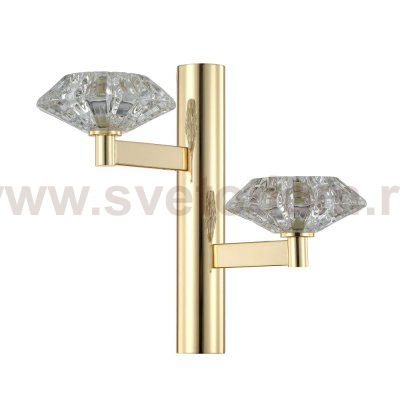 Светильник бра Crystal Lux REBECA AP2 GOLD (3541/402)