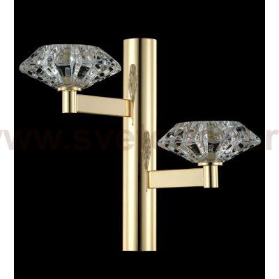 Светильник бра Crystal Lux REBECA AP2 GOLD (3541/402)