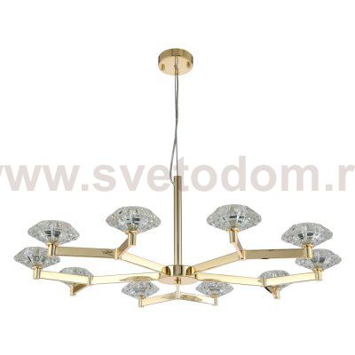 Люстра Crystal Lux REBECA SP10 NICKEL (3540/310)
