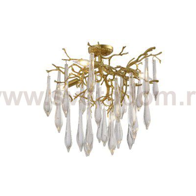 Люстра Crystal Lux REINA PL5 D600 GOLD PEARL (3580/105)