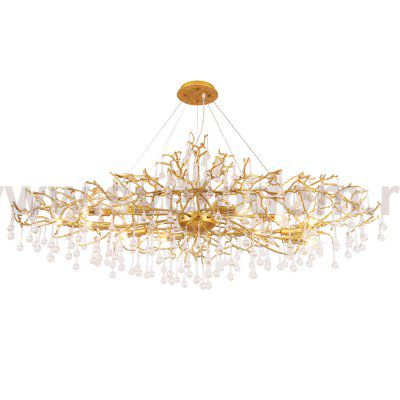 Crystal lux REINA V2 SP16 L1500 GOLD PEARL
