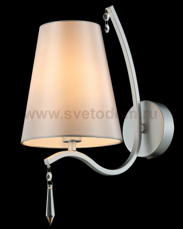 Светильник бра Crystal Lux RENATA AP1 SILVER (3590/401)