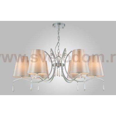 Люстра Crystal Lux RENATA SP6 SILVER (3590/306)