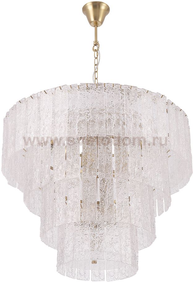 Crystal lux RICARDO SP14 BRASS