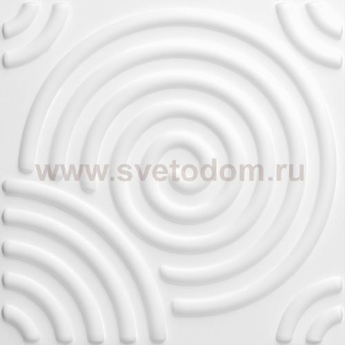 Панель Artpole 3D эко Ripple бамбук 500x500 мм., 3м2, 1 упак. (12шт)