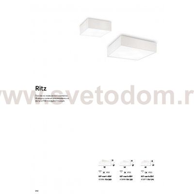 Ideal Lux RITZ PL4 D50
