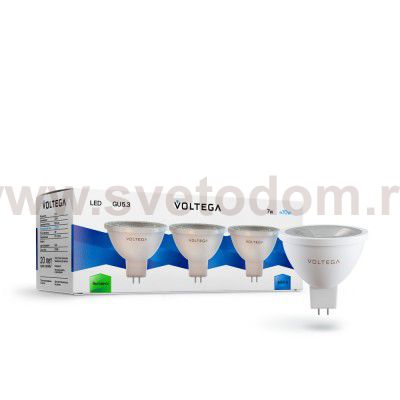 Светодиодная лампа Simple MR16 7W 4000K 38° GU5.3 (7179)