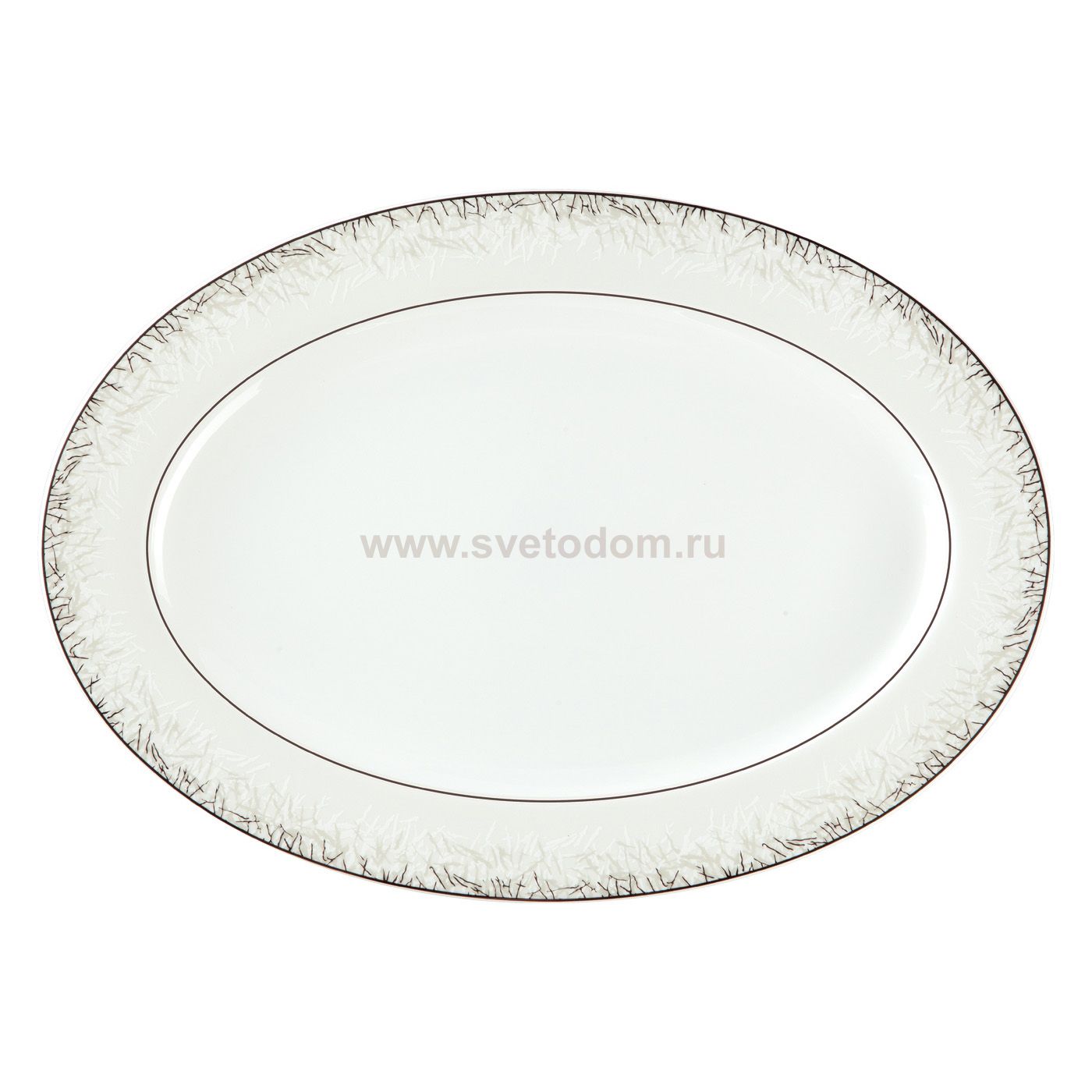 Иней блюдо овальное 31 см 1 шт. 910 Royal Aurel