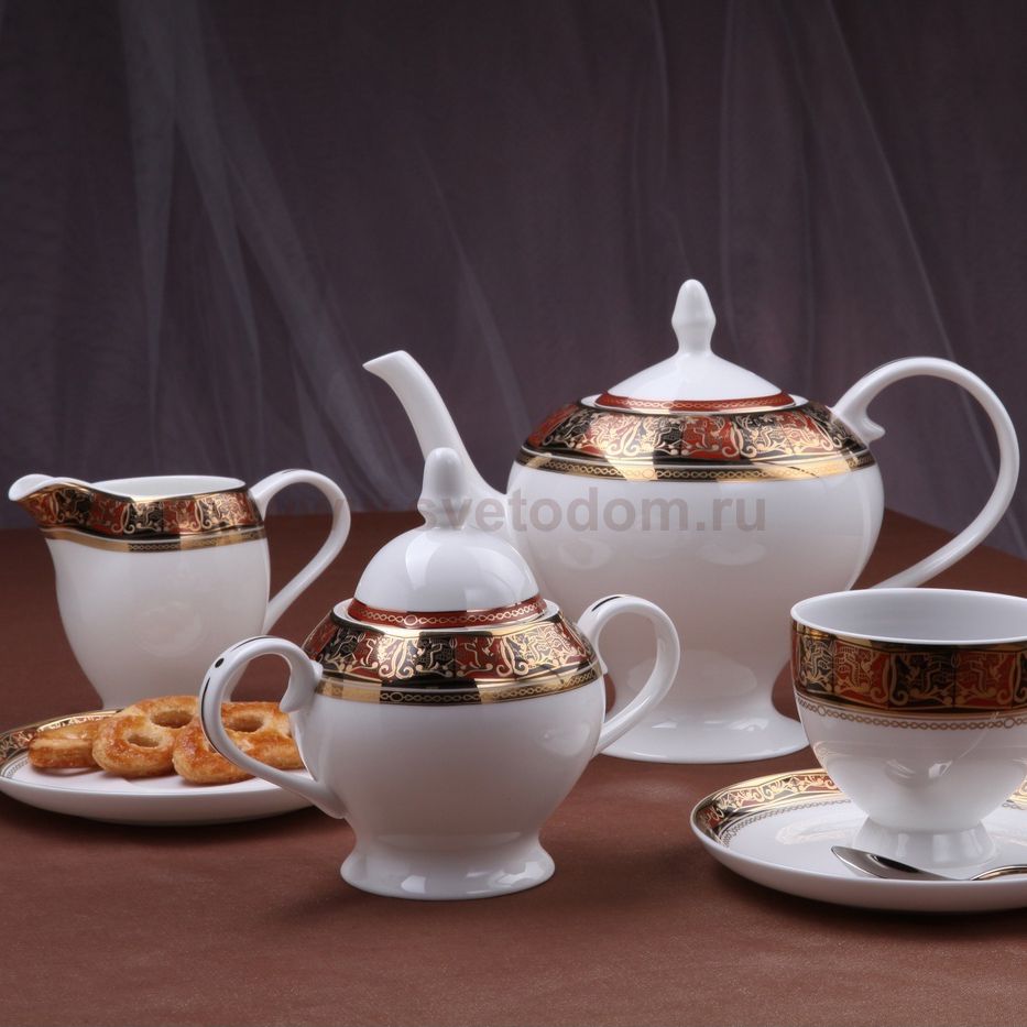 Дерби сервиз чайный 15 предметов арт. 126 Royal Aurel