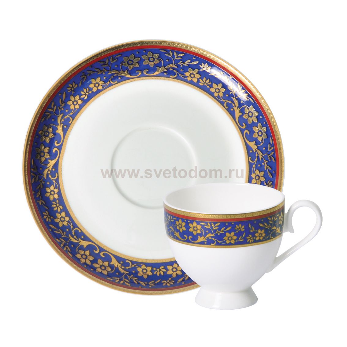 Кобальт чайная пара 220 Royal Aurel