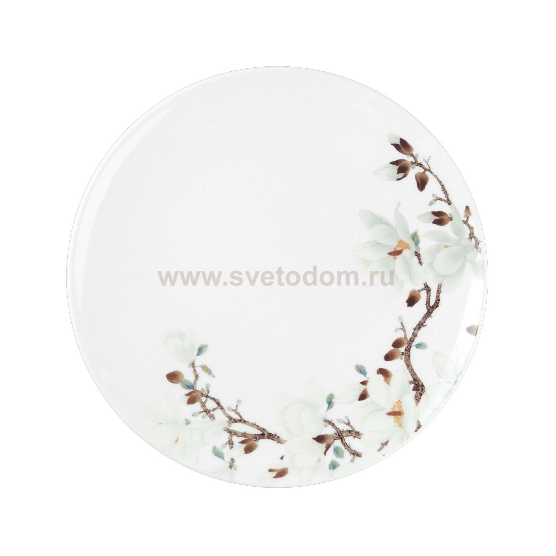 Магнолия тарелка плоская 25 см 1 шт. 604/1 Royal Aurel