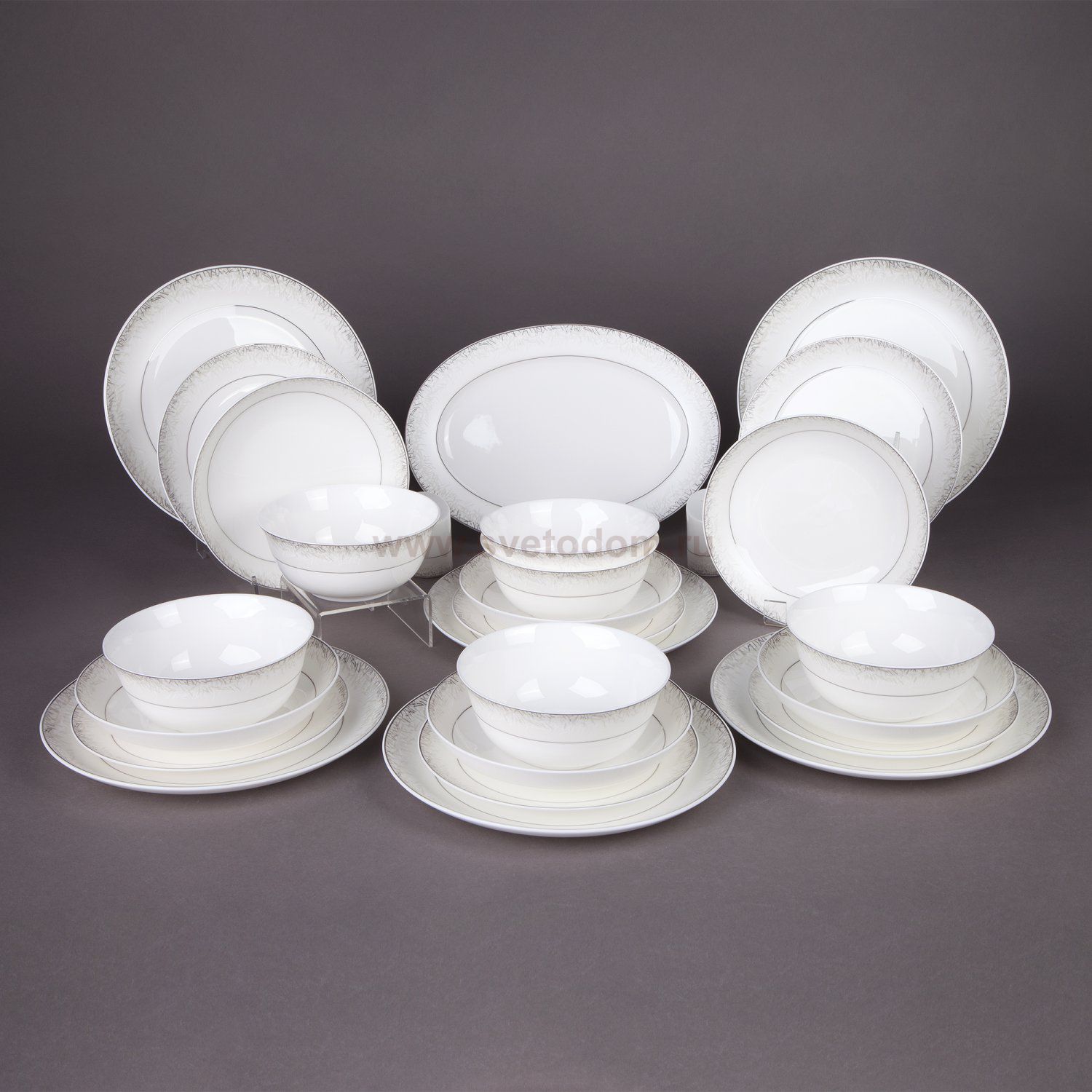 Иней сервиз столовый 27 предметов 310 Royal Aurel