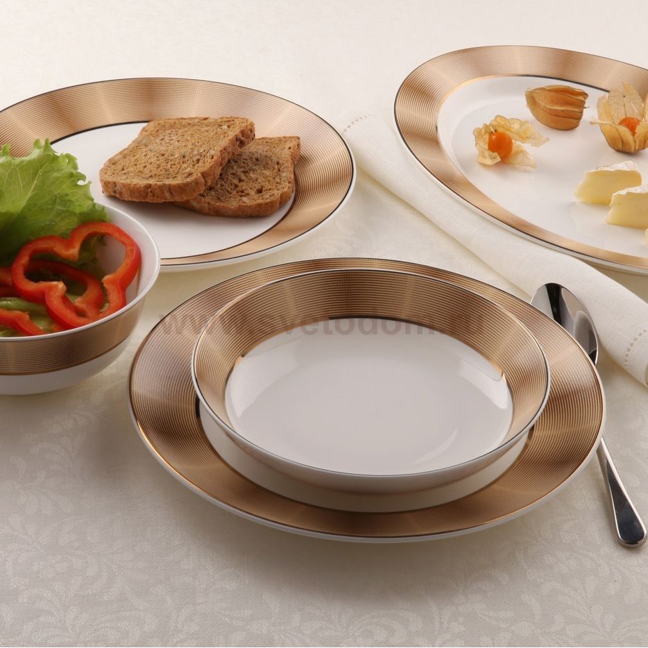 Золото сервиз столовый 27 предметов (316) Royal Aurel