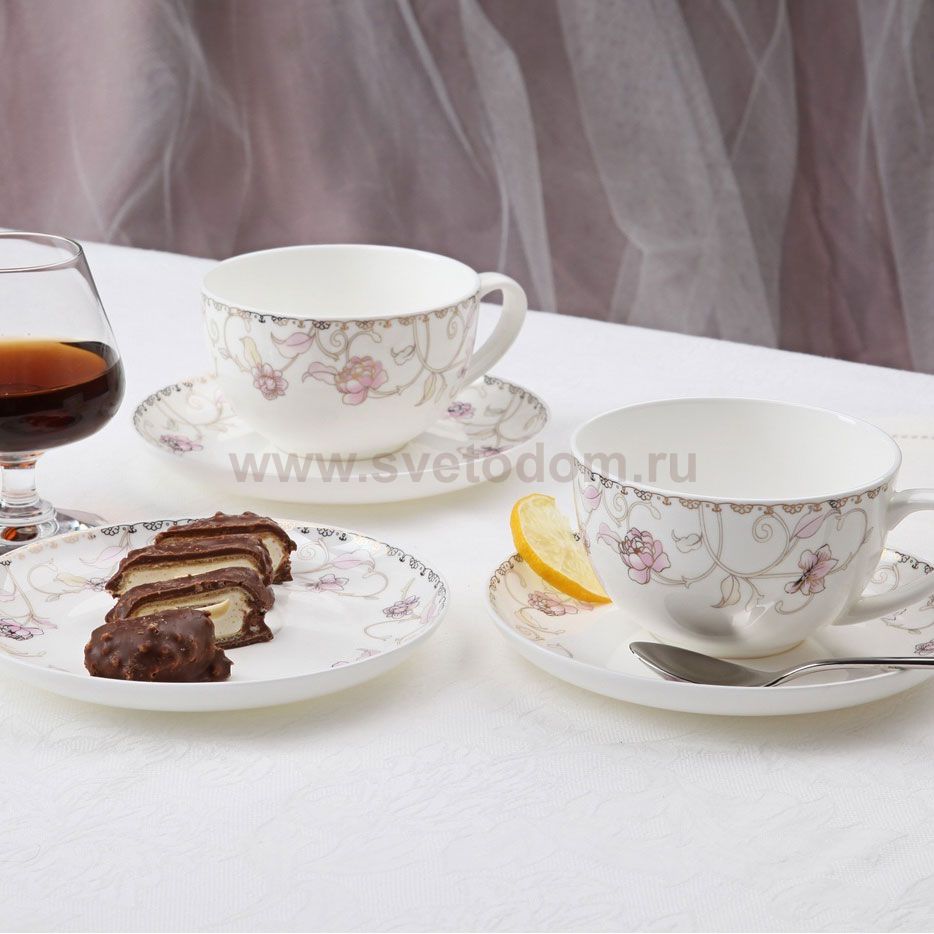 Нежность сервиз чайный 13 предметов арт. 117 Royal Aurel