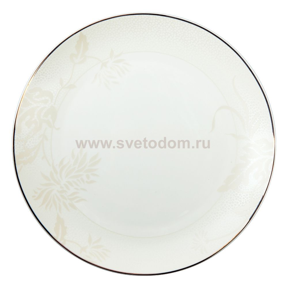 Хризантема тарелка плоская 25 см 1 шт. арт 613/1 Royal Aurel