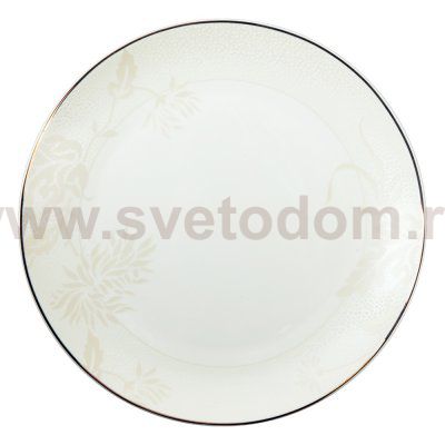 Хризантема тарелка плоская 25 см 1 шт. арт 613/1 Royal Aurel