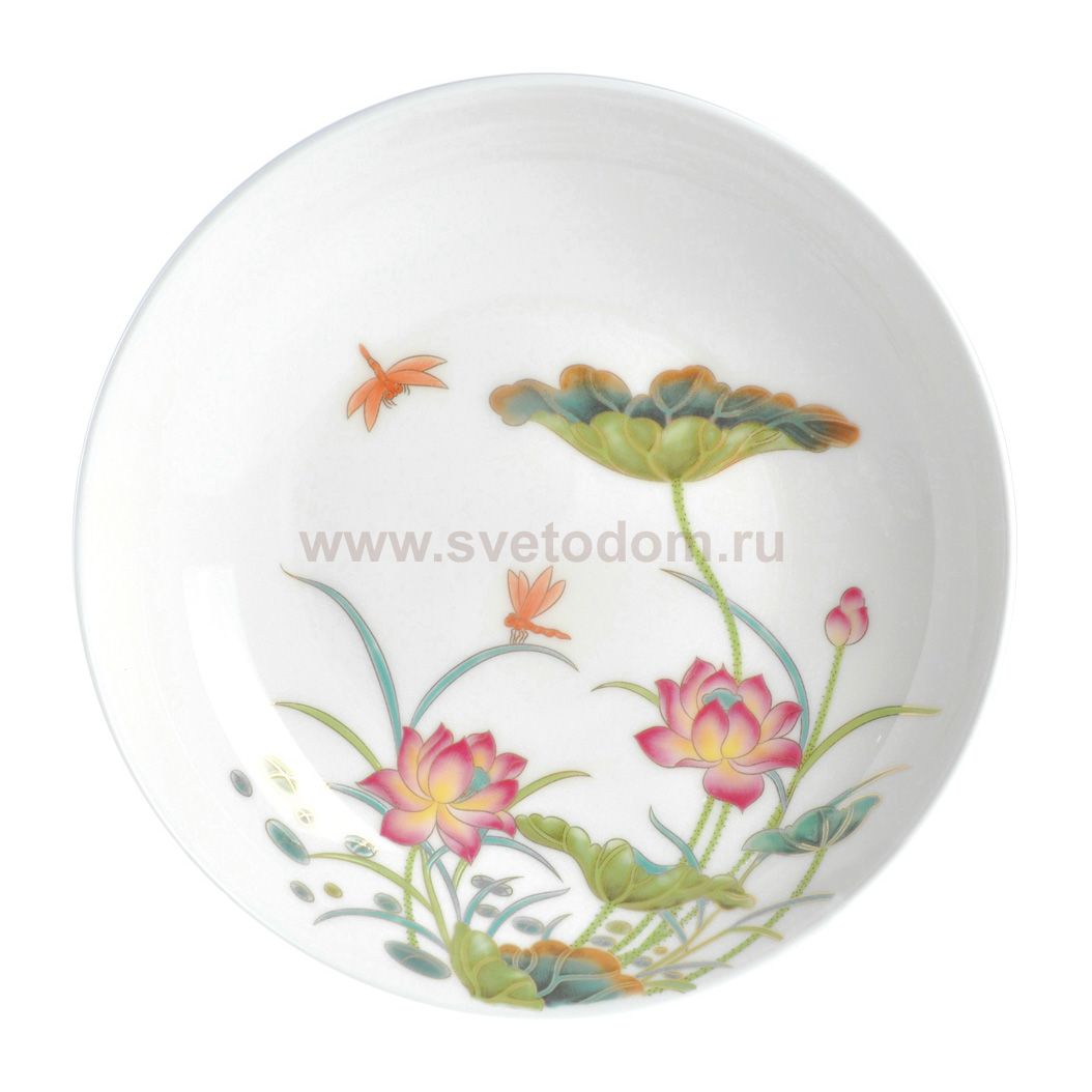 Лотос тарелка глубокая 20 см 1 шт. артикул 727 Royal Aurel