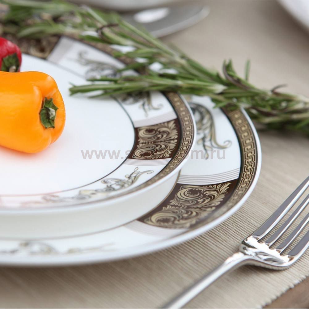 Антик сервиз столовый 25 предметов (обычная упаковка) (512) Royal Aurel