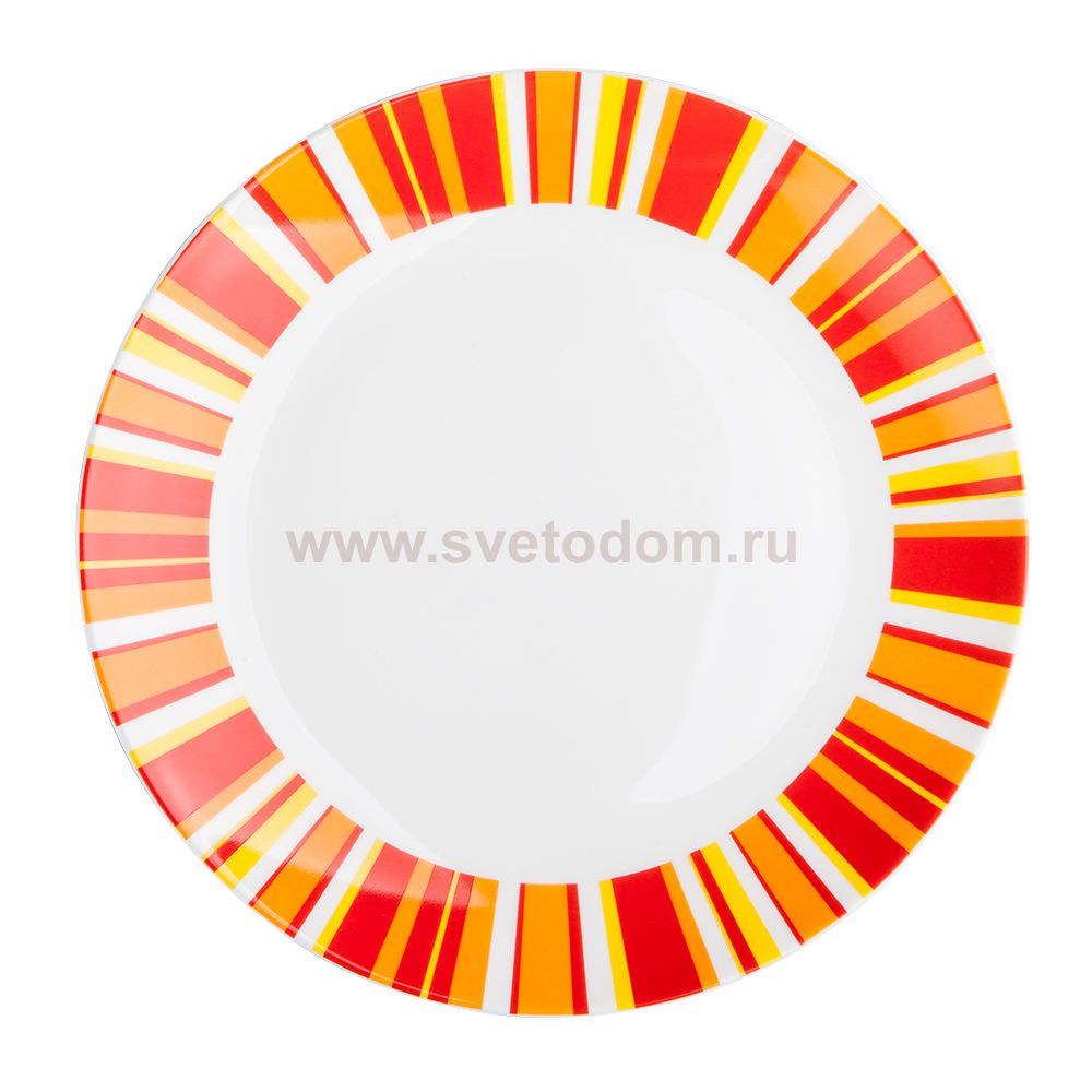Фортуна оранж тарелка плоская 25 см 1 шт. арт. 654 Royal Aurel