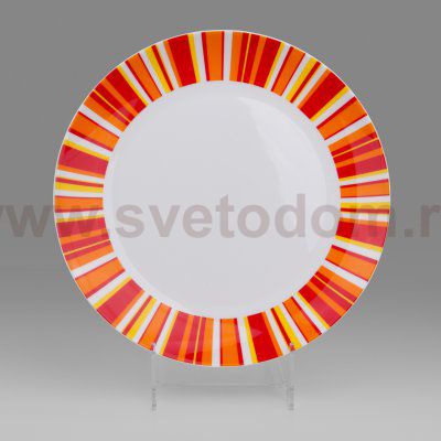 Фортуна оранж тарелка плоская 25 см 1 шт. арт. 654 Royal Aurel