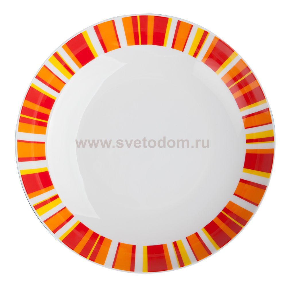 Фортуна оранж тарелка глубокая 19,5 см 1 шт. арт. 754 Royal Aurel