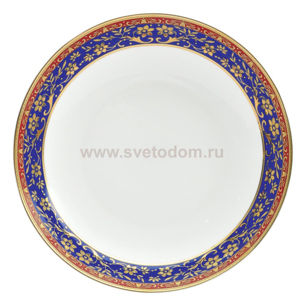 Кобальт тарелка глубокая 20 см 1 шт. арт. 720/1 Royal Aurel