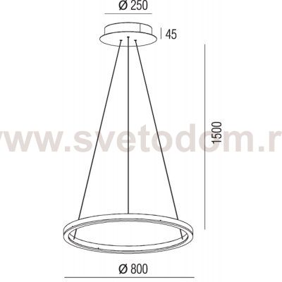 Donolux S111028/1 D800 Black