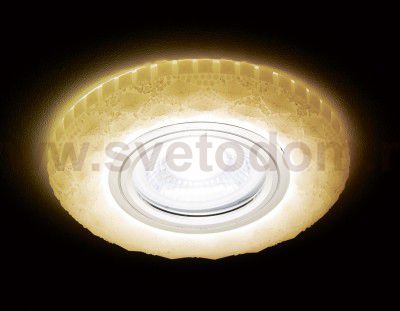 Светильник точечный Ambrella S288 W хром/белый /MR16+3W(LED WHITE) COMPO SPOT