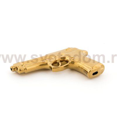 Декоративный пистолет золотого цвета My Gun 10414 ORO Seletti