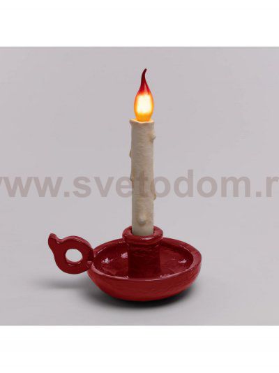 Настольная лампа Bugia red 13113 Seletti
