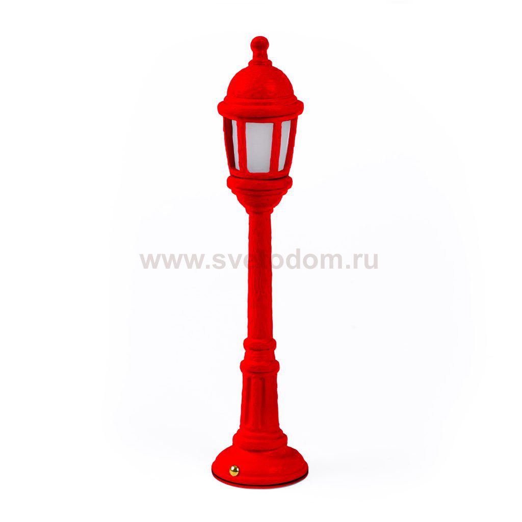 Настольная лампа Street Lamp Dining Red 14704 Seletti