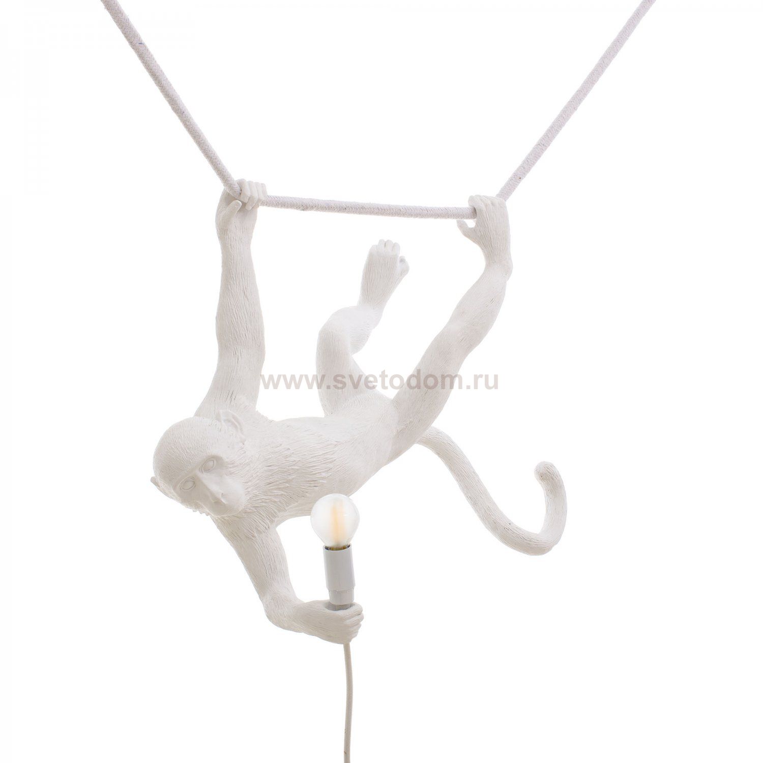 Подвесной светильник The Monkey Lamp Swing White 14875 Seletti