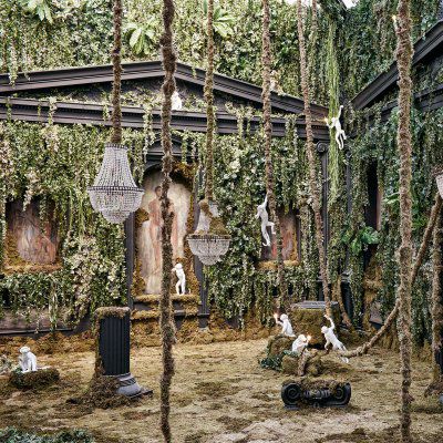 Настенный светильник Monkey Lamp Outdoor Hanging Left 14927 Seletti