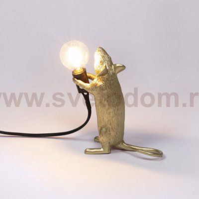 Настольная лампа Seletti 15070 GLD