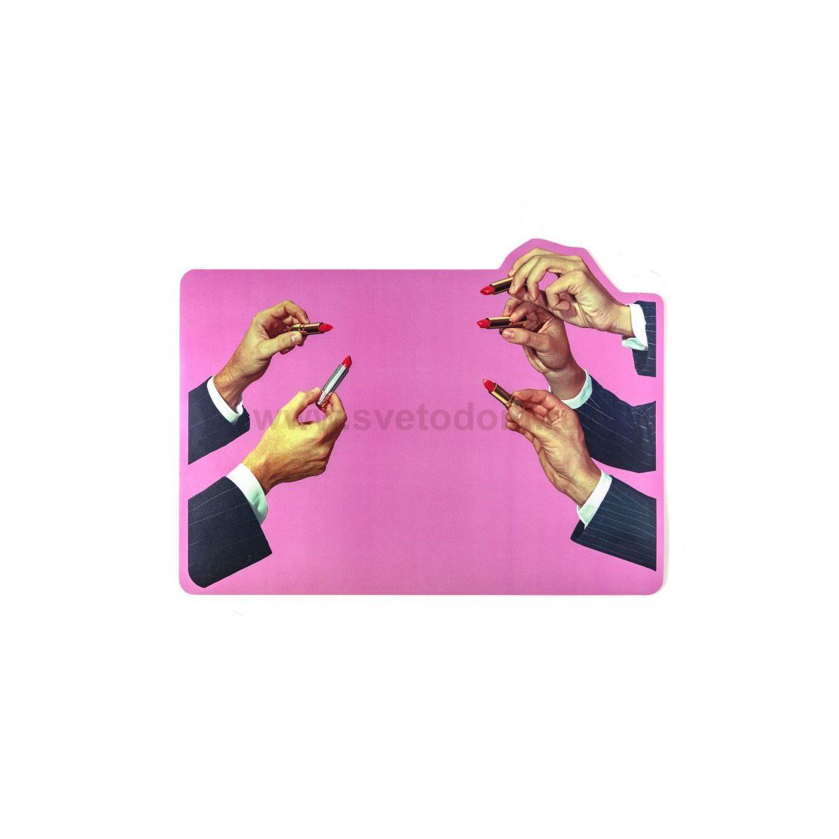 Салфетка под приборы Pink Lipstick 2101 Seletti