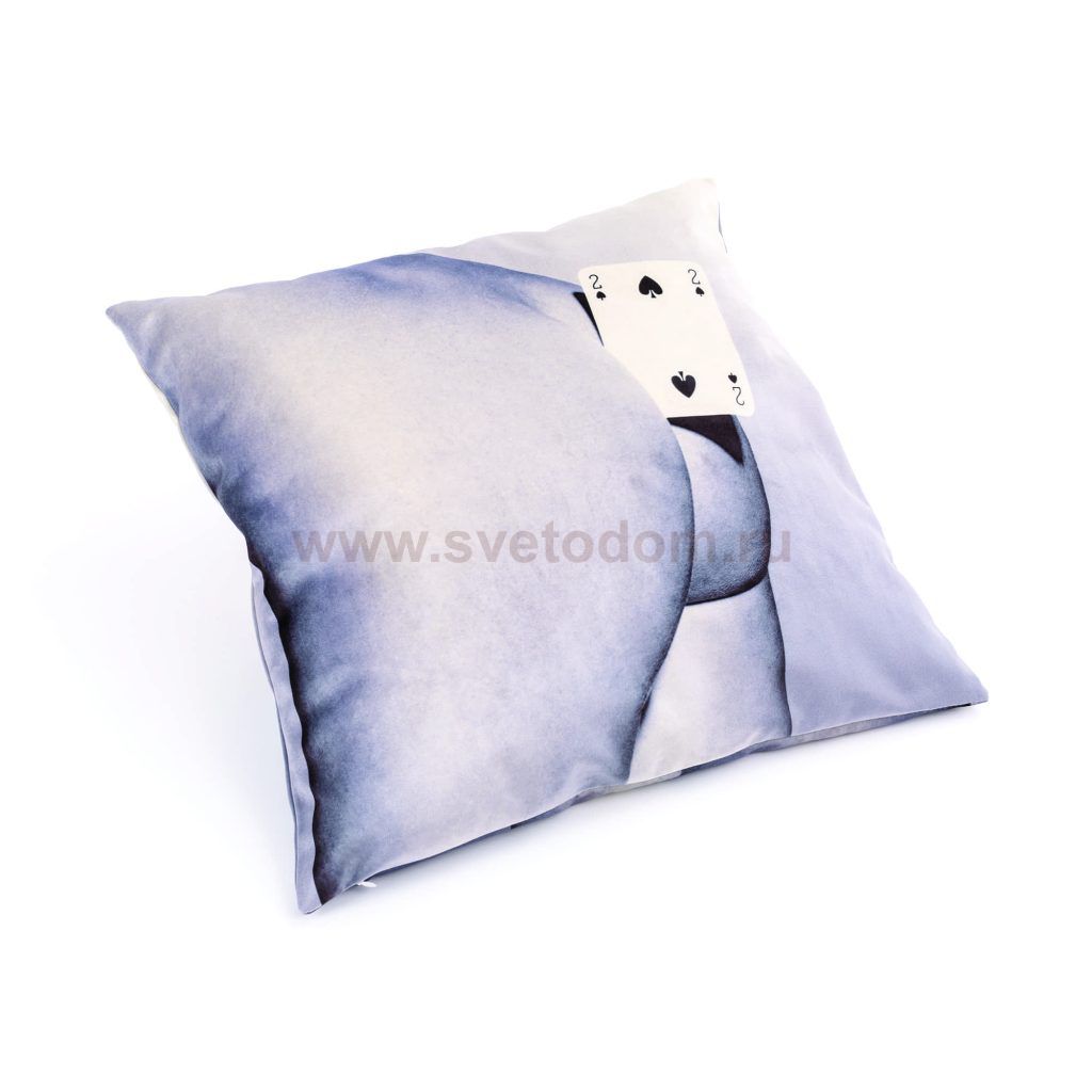 Подушка Toiletpaper Two Of Spade Seletti 2329