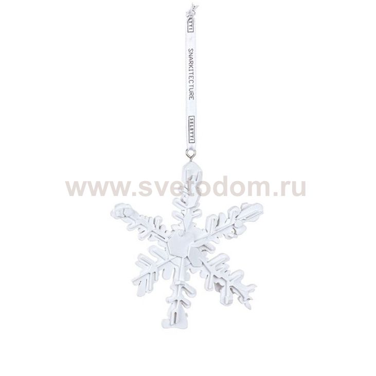 Елочная игрушка Snowflake Seletti 9904