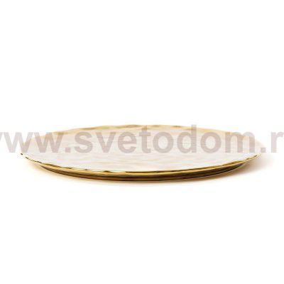 Тарелка золотая Seletti 9940