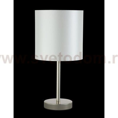 Настольная лампа Crystal Lux SERGIO LG1 NICKEL (2900/501)