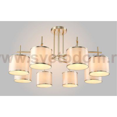 Люстра Crystal Lux SERGIO PL8 GOLD (2901/308)