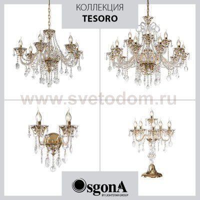 Настольная лампа Lightstar 710952 Tesoro