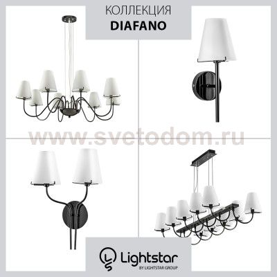 Люстра подвесная Lightstar 758107 Diafano