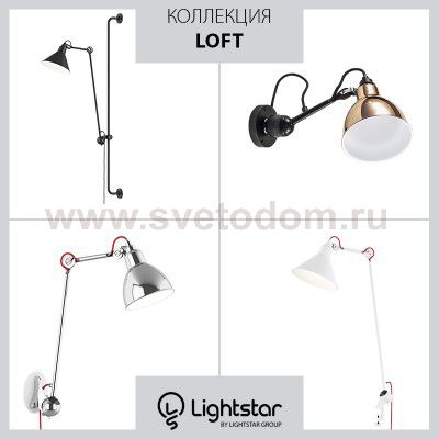 Настольная лампа Lightstar 765926 Loft