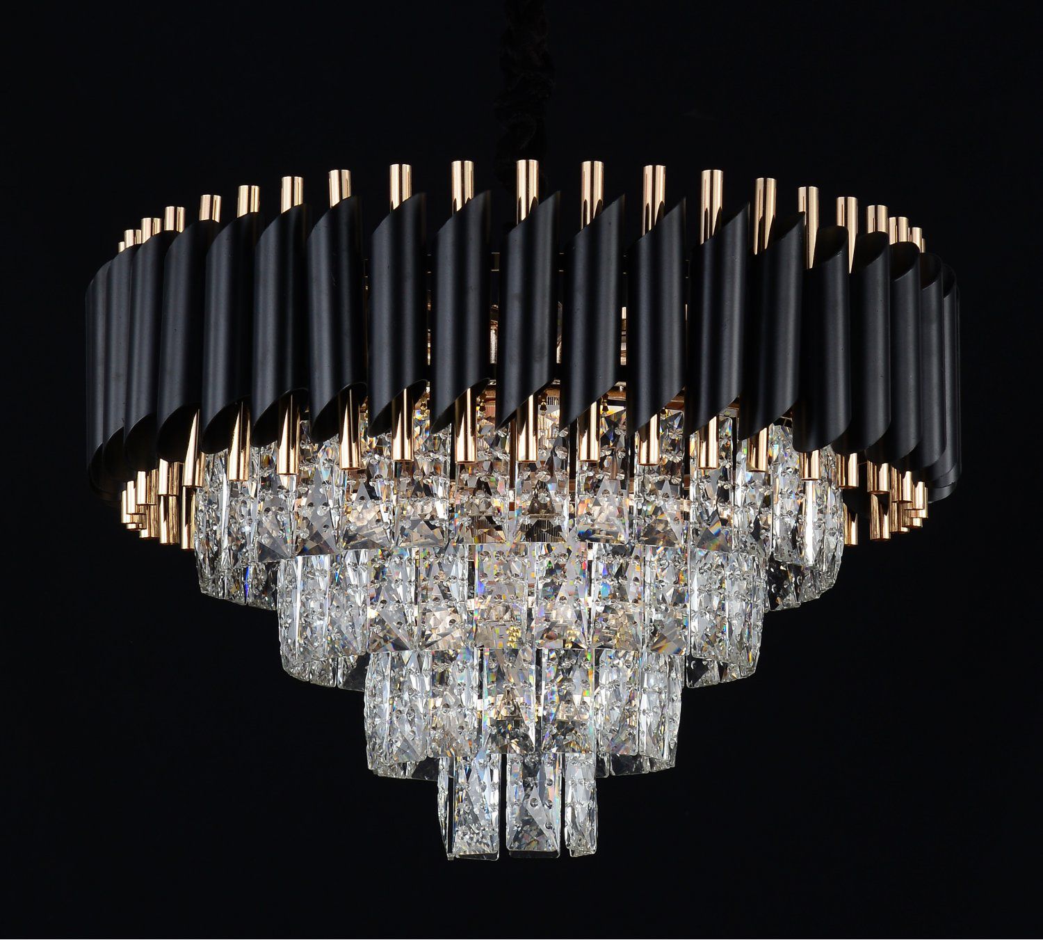 Люстра подвесная хрустальная Stilfort 1020/03/08P Nixxa