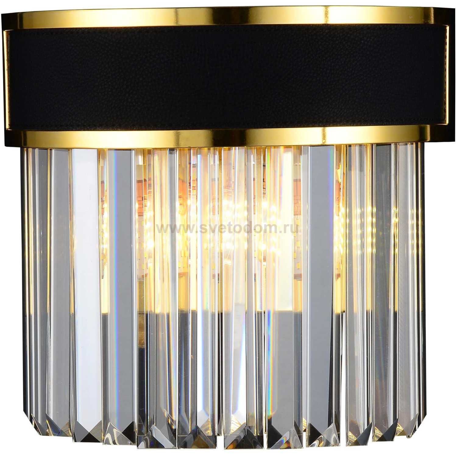 Светильник настенный хрустальный Stilfort 1026/03/02W Lero