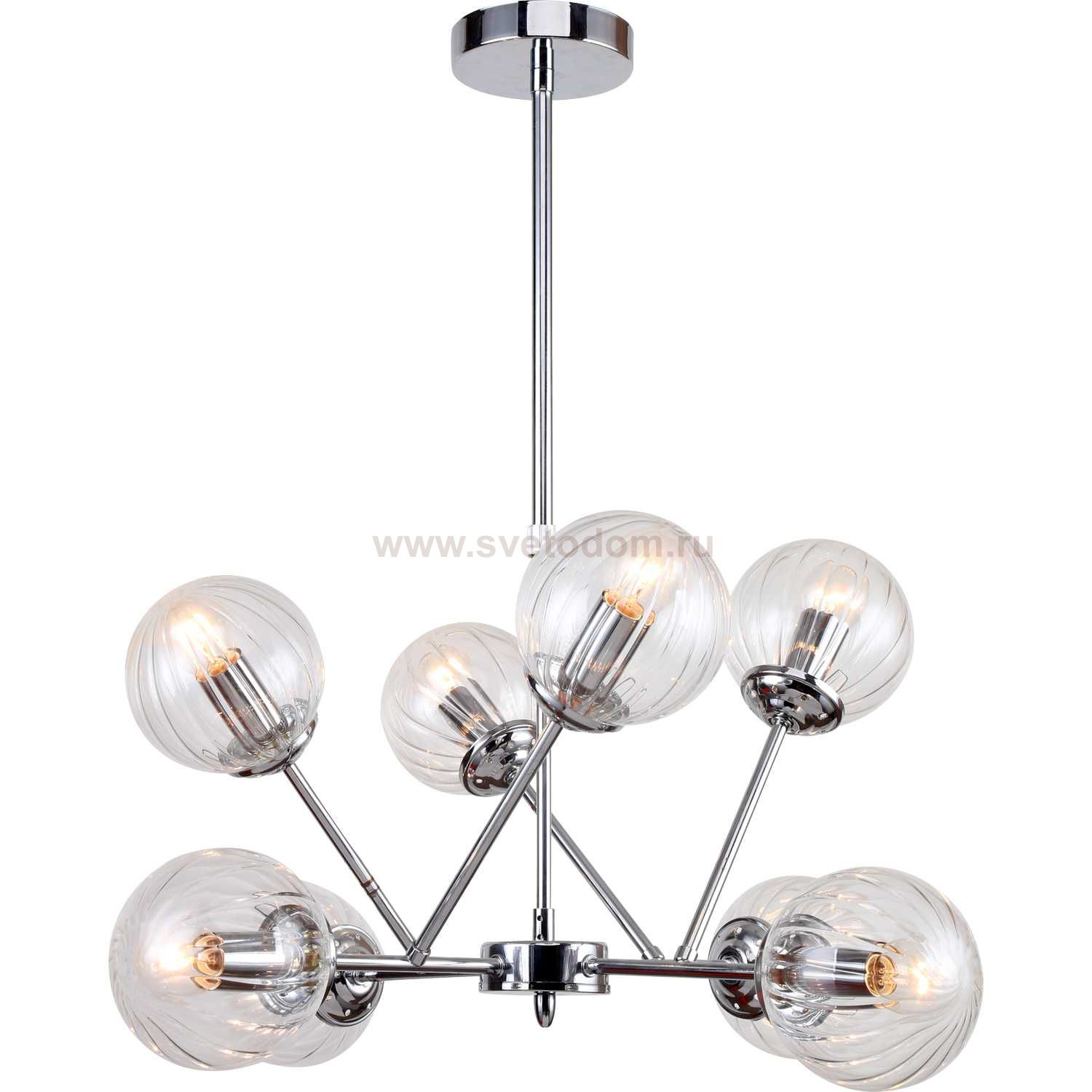 Люстра потолочная на штанге Stilfort 2001/09/08P Viviene