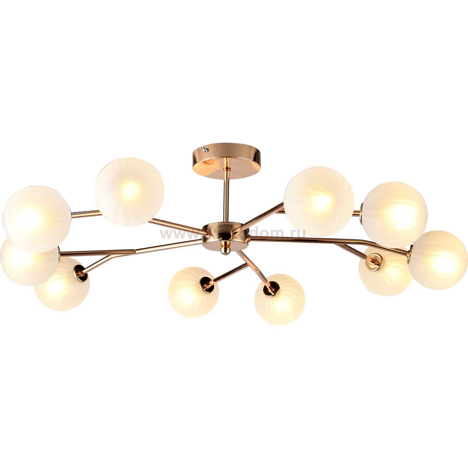 Люстра потолочная на штанге Stilfort 2046/03/10C Fantano